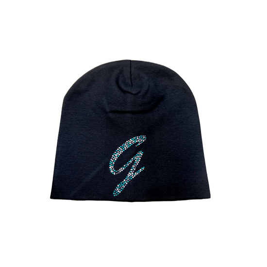 Black GIFTED Skully AuqaCamo Rhinestones