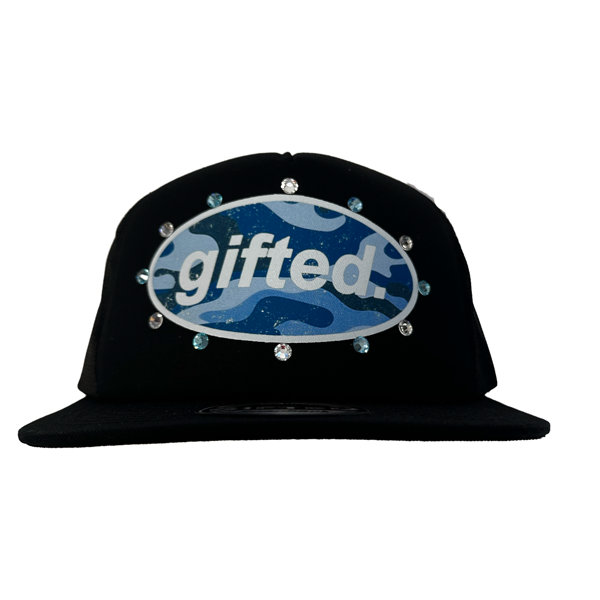 (BLK) Camo GIFTED Snapback
