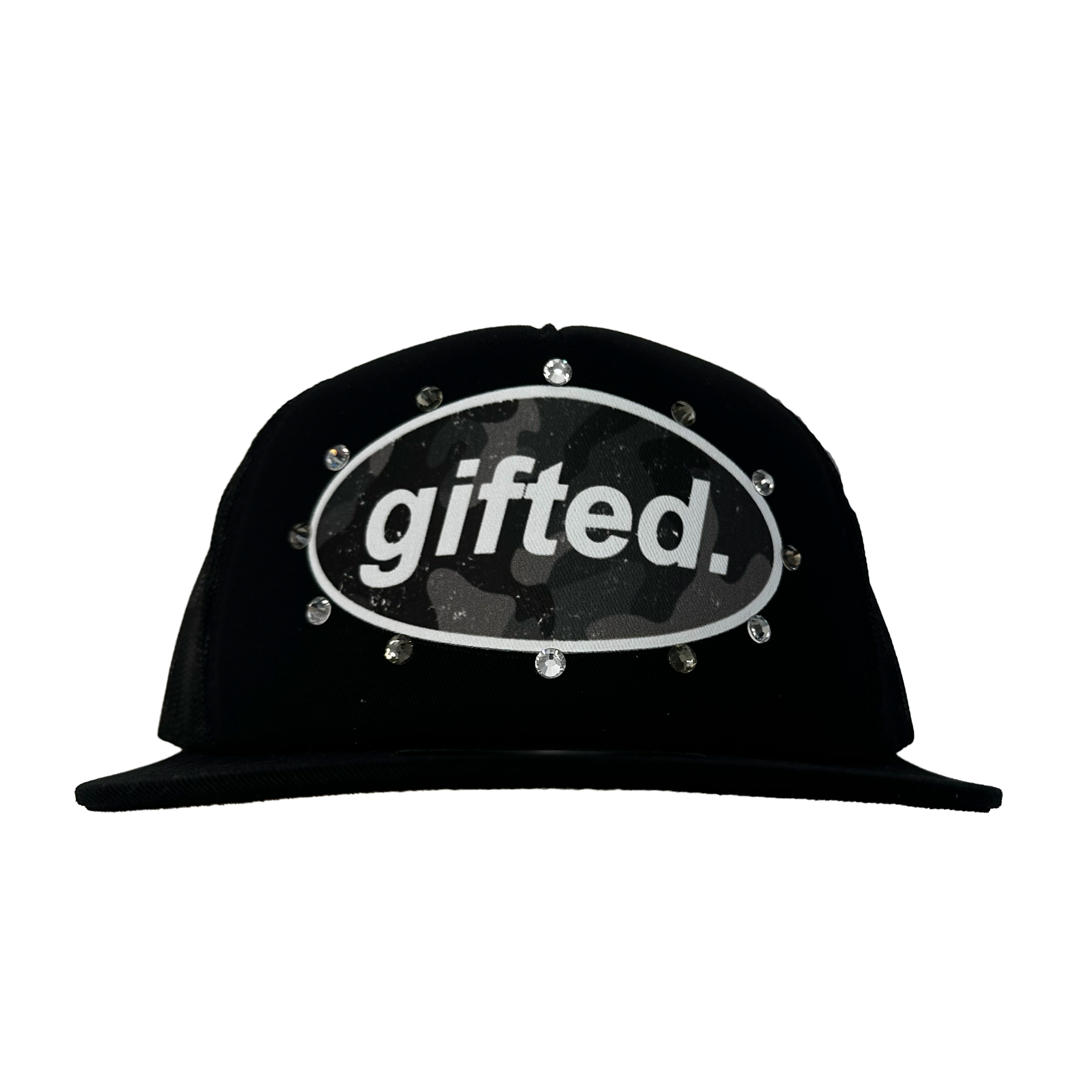 (BLK) Camo GIFTED Snapback