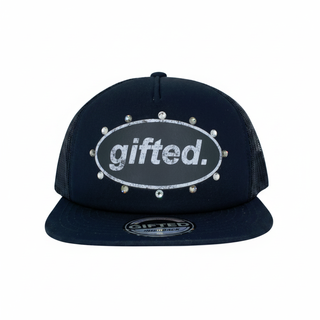 (BLK&WHT) GIFTED Snapback