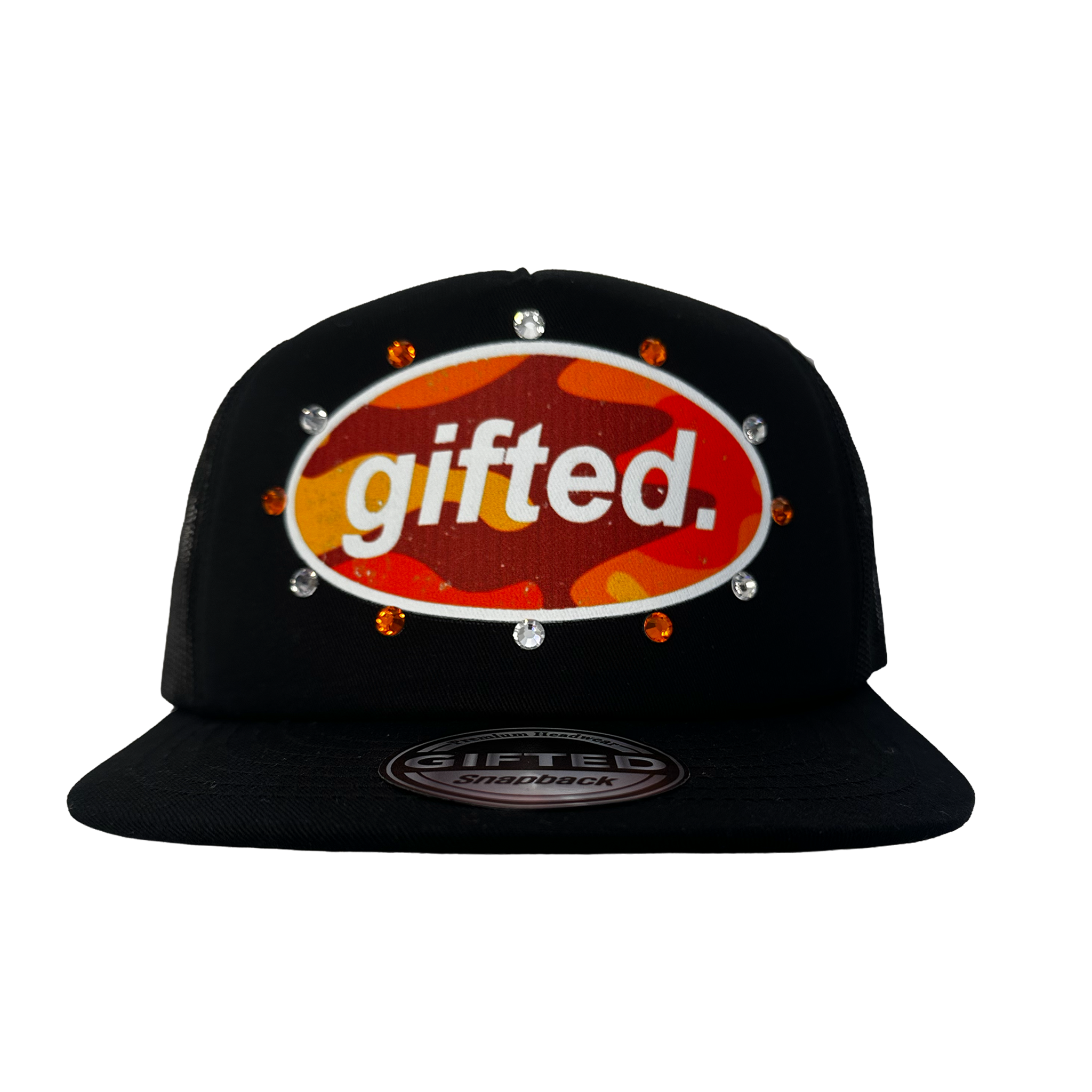 (BLK) Camo GIFTED Snapback