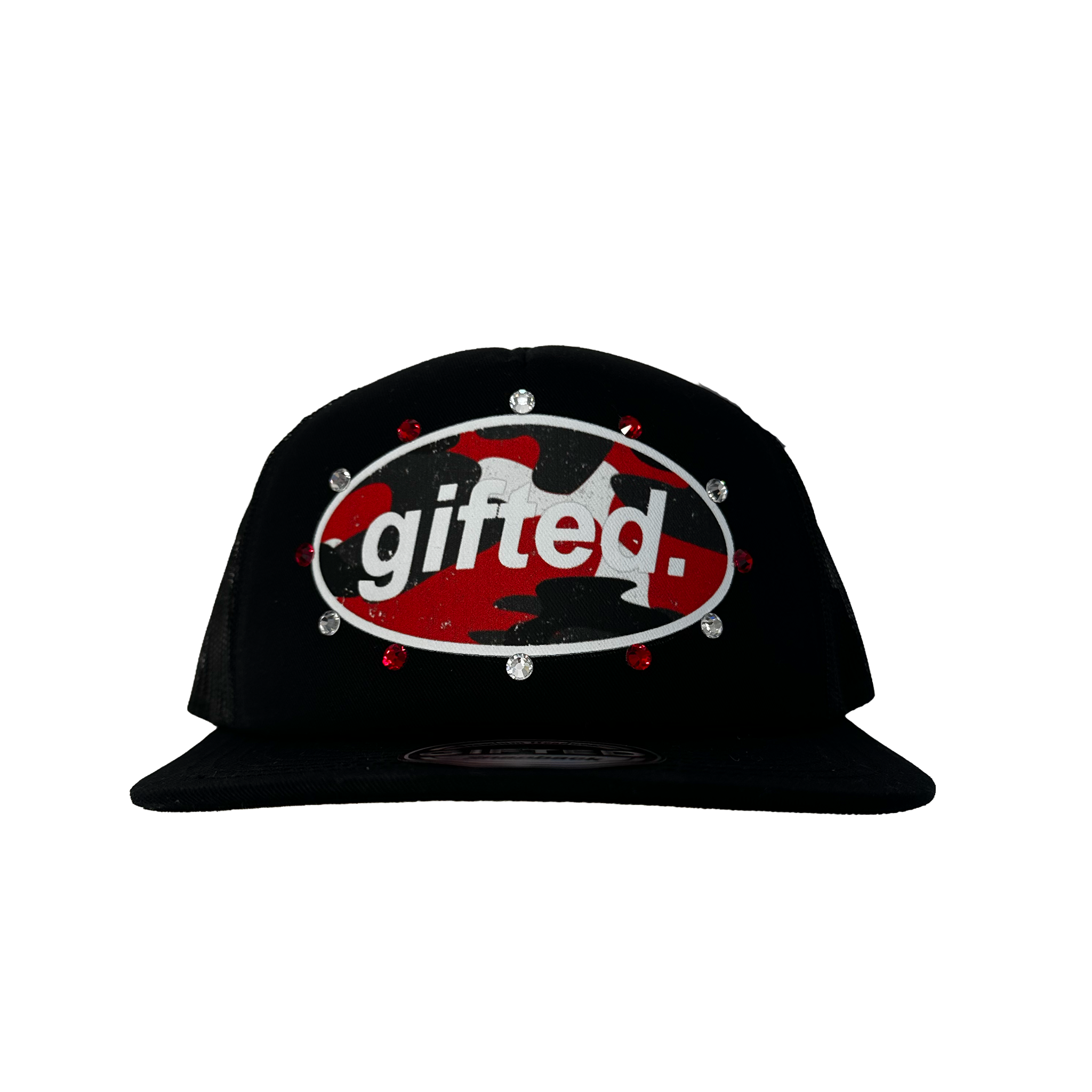 (BLK) Camo GIFTED Snapback