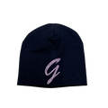 Black GIFTED Skully W Pink Rhinestones