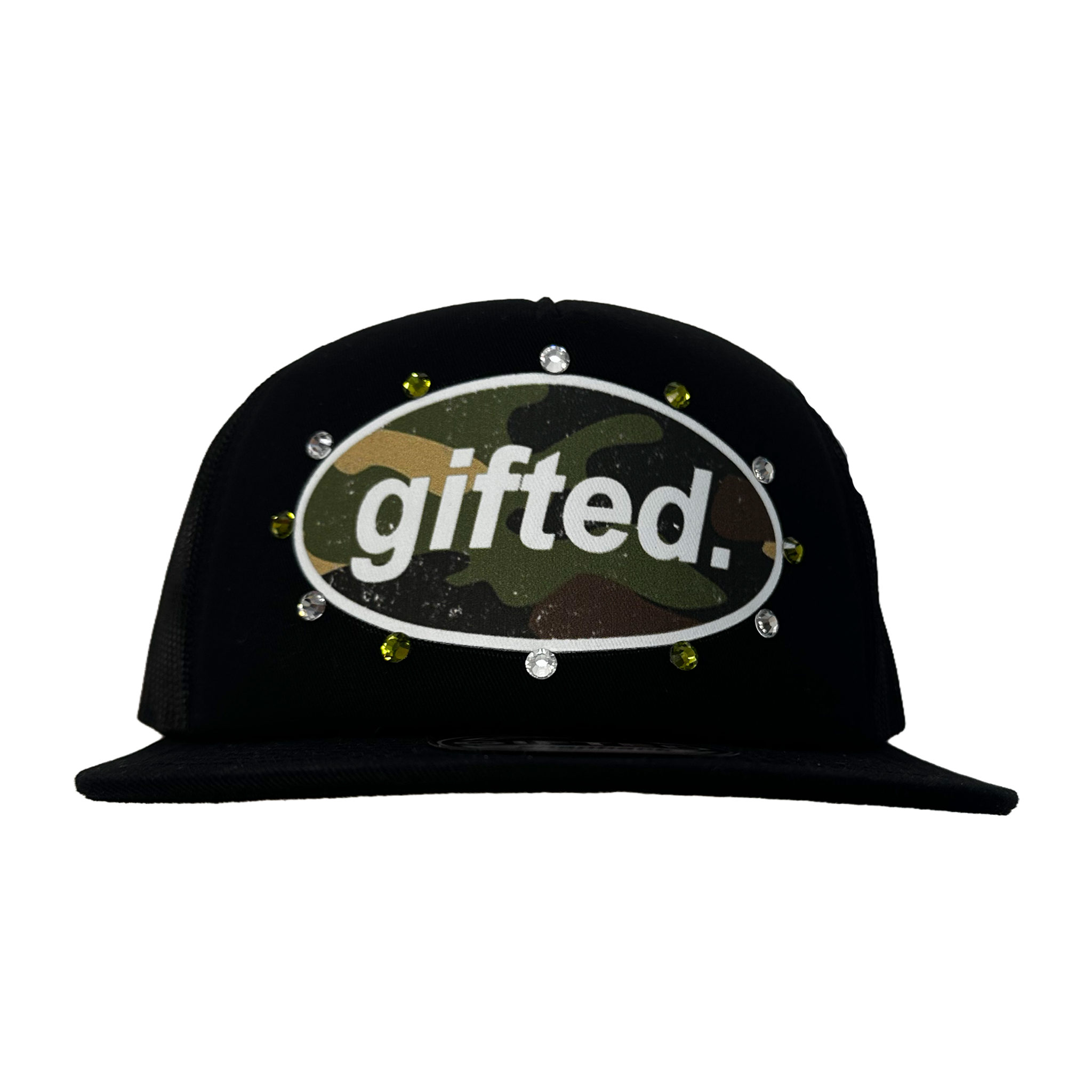 (BLK) Camo GIFTED Snapback