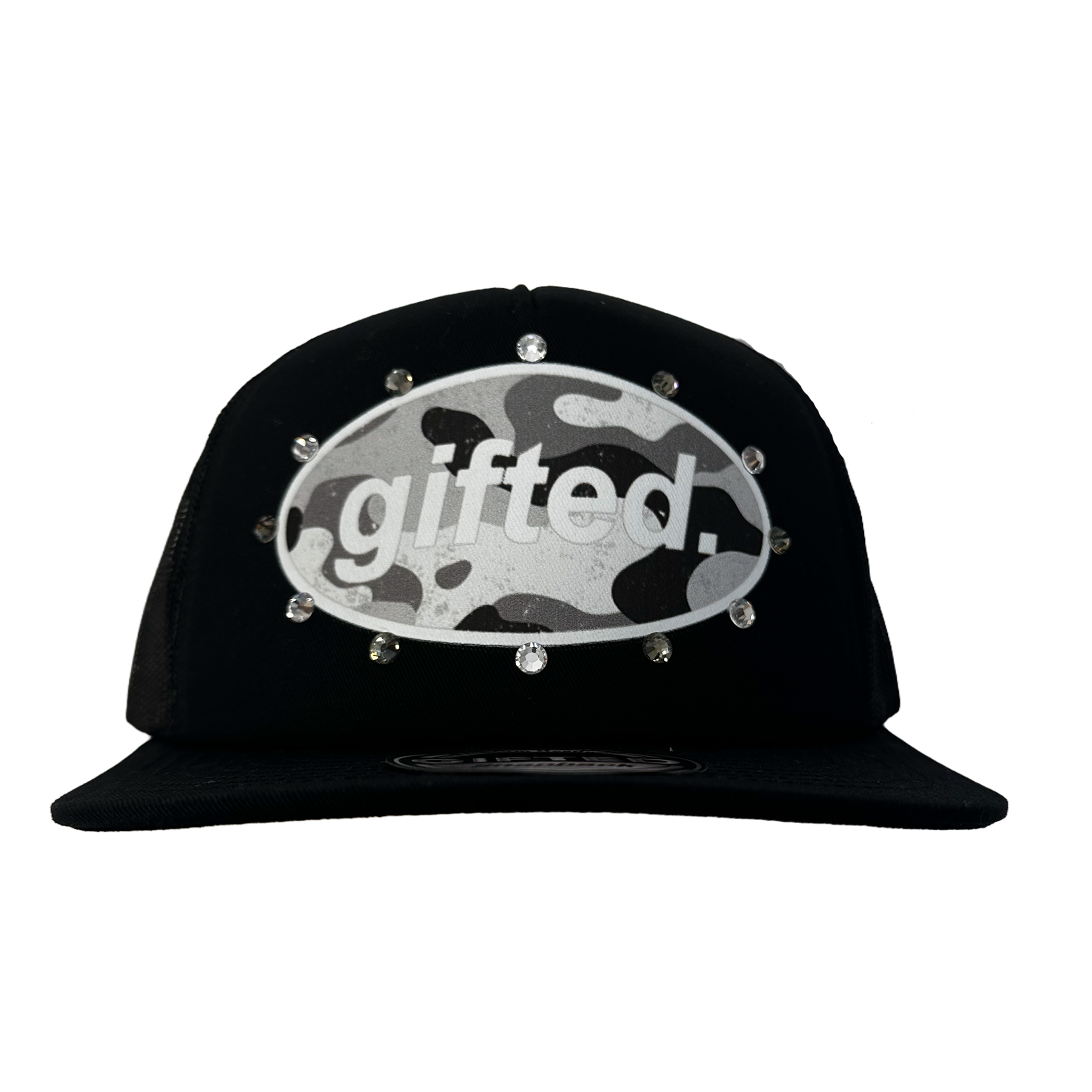 (BLK) Camo GIFTED Snapback