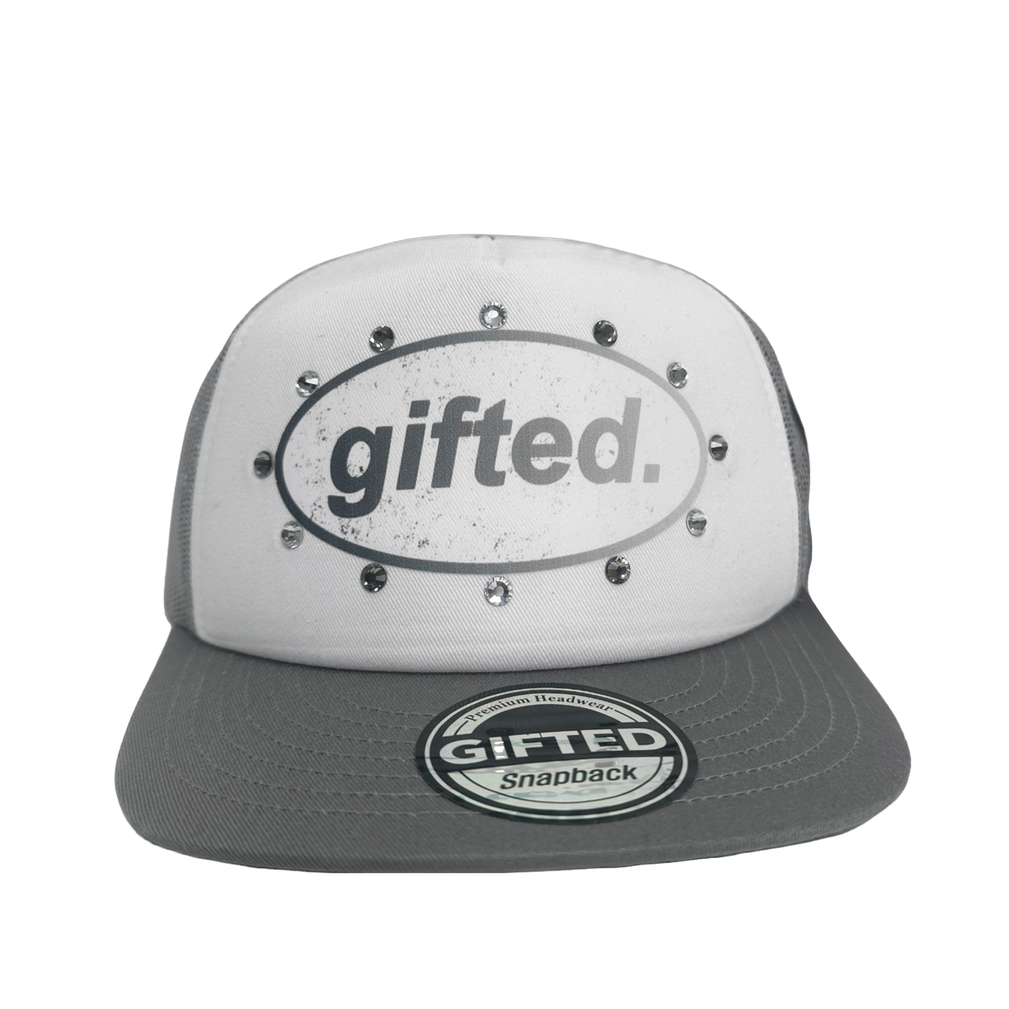 (GRY&WHT) GIFTED Snapback