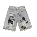 REBEL DENIM SHORTS