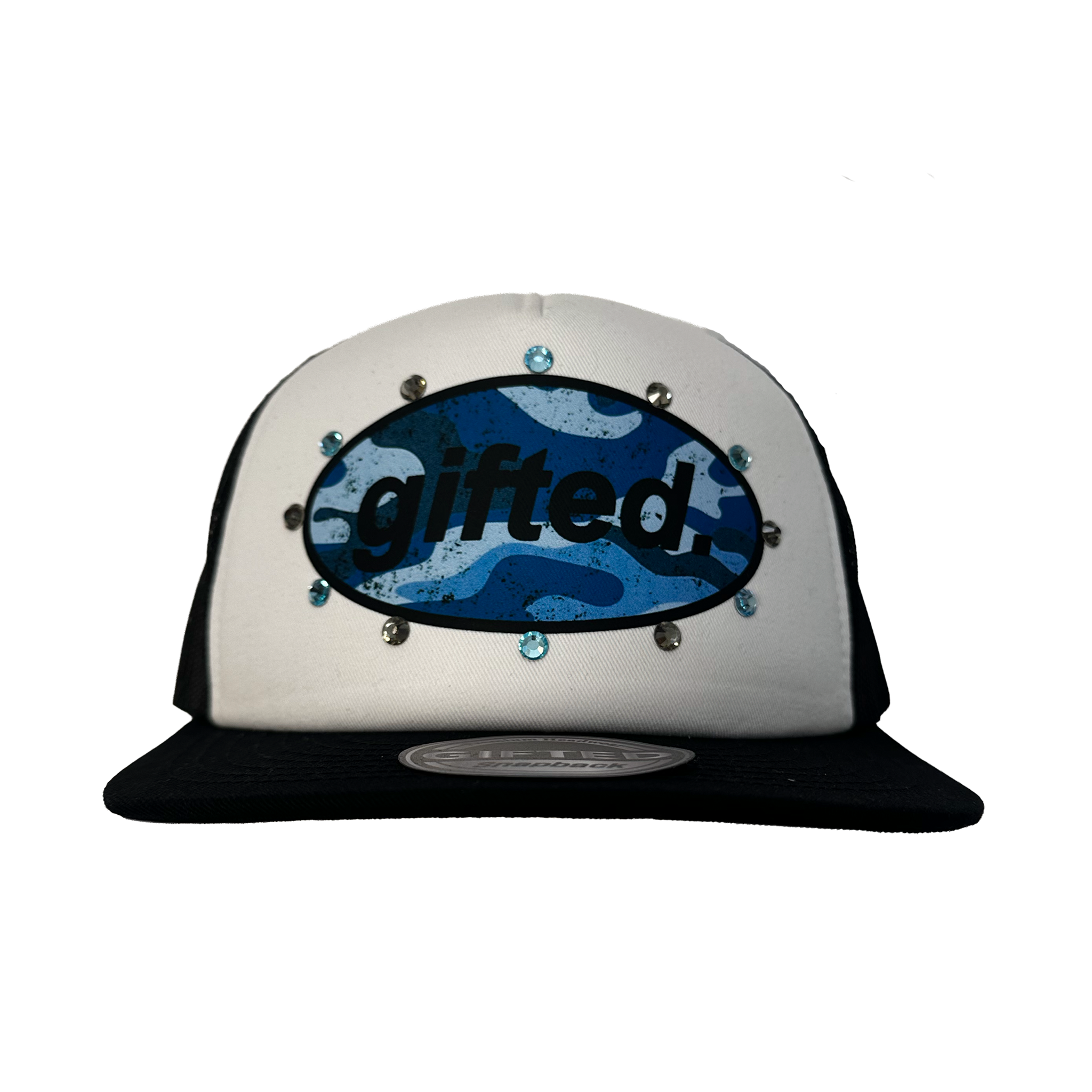 (BLK&WHT) Camo GIFTED Snapback