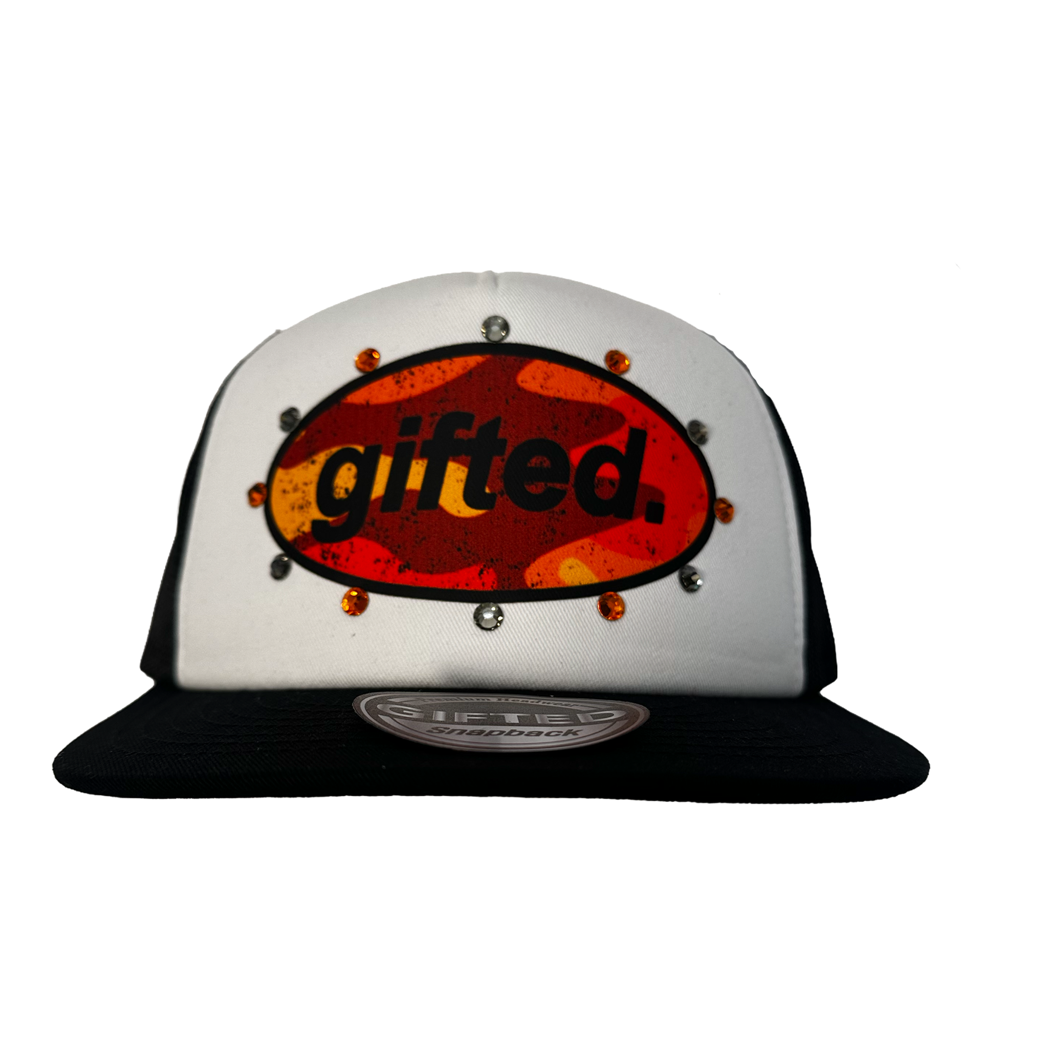 (BLK&WHT) Camo GIFTED Snapback