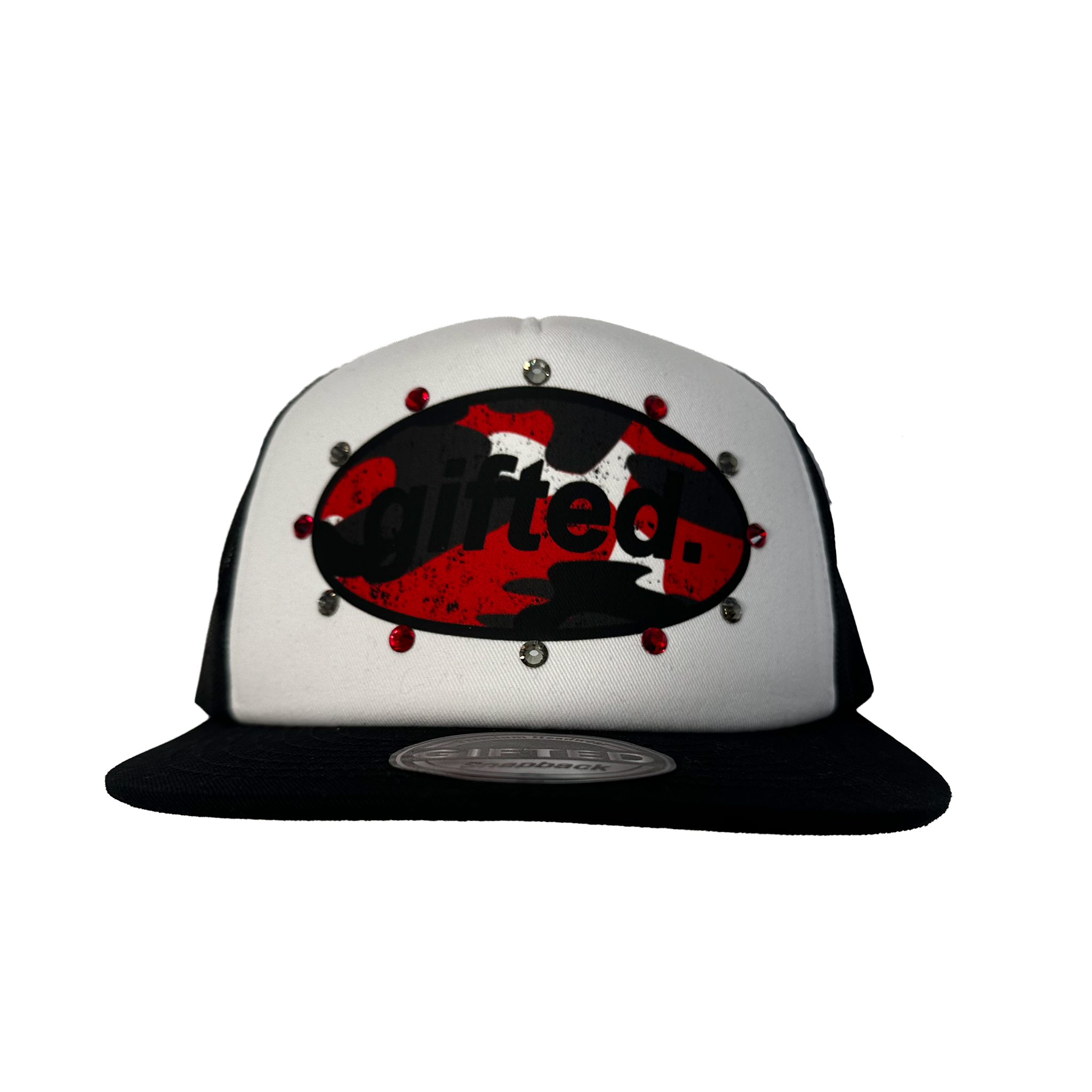 (BLK&WHT) Camo GIFTED Snapback