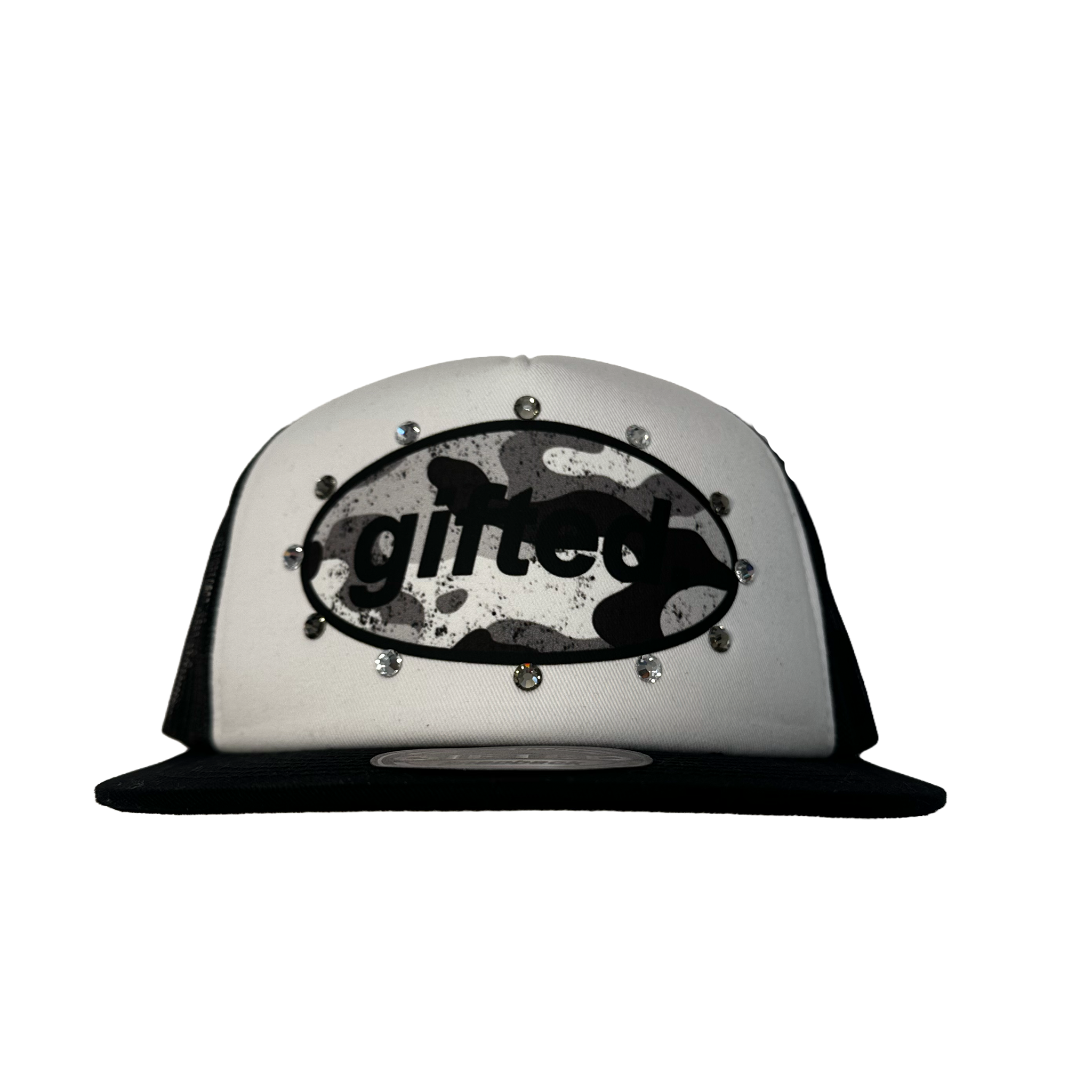 (BLK&WHT) Camo GIFTED Snapback