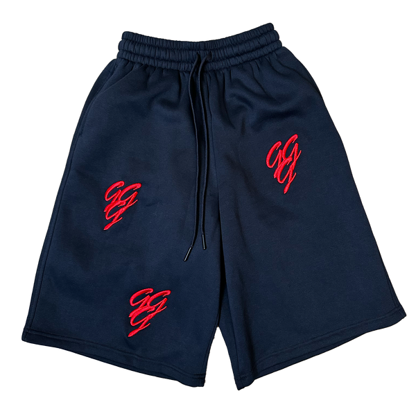 Black and Red Triple G Shorts – EVERYONE IS GIFTED